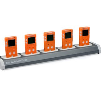 Gas Detector Charging Station - The MGT 5 way charging station can dock up to 5 MGT gas detectors and charge them simultaneously