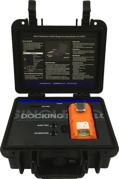 Single-Bay Docking Station for MGT gas detectors