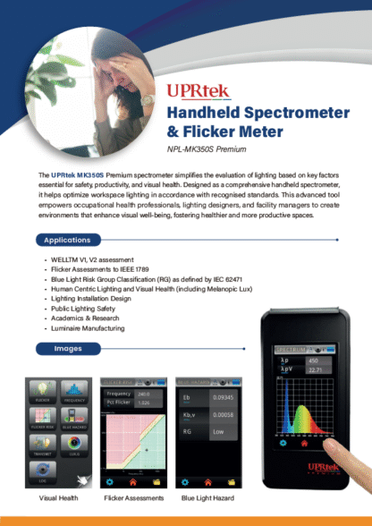 Advanced Spectrometer and Flicker Meter